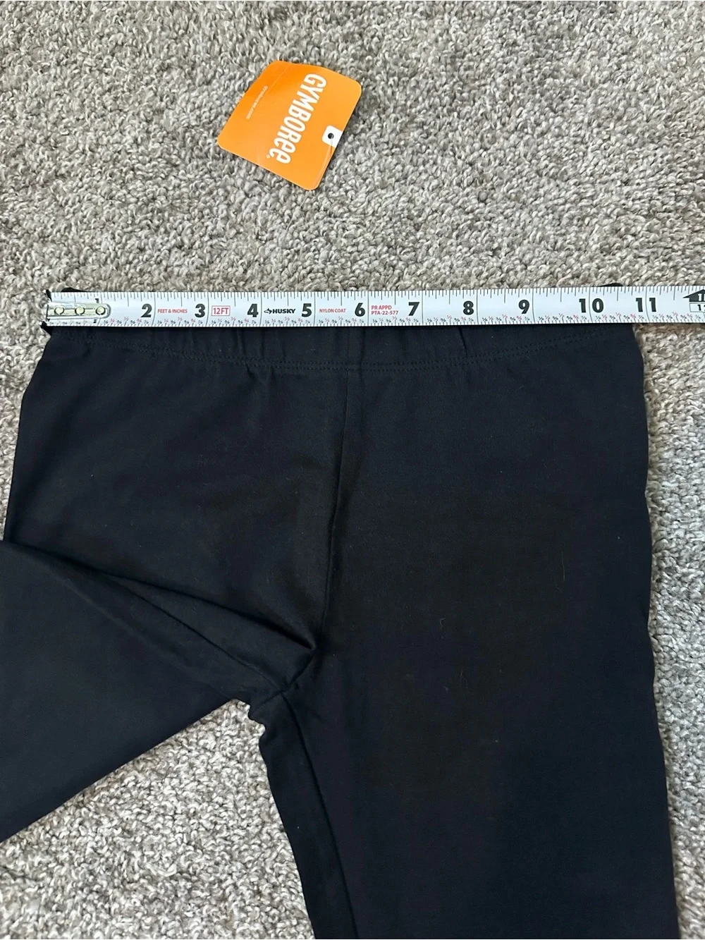 Gymboree Girls Black Leggings NWT Size M7/8